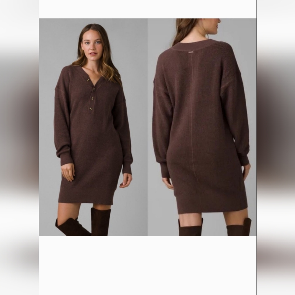 NWT Prana Milani HenleyDress XS - Picture 8 of 12